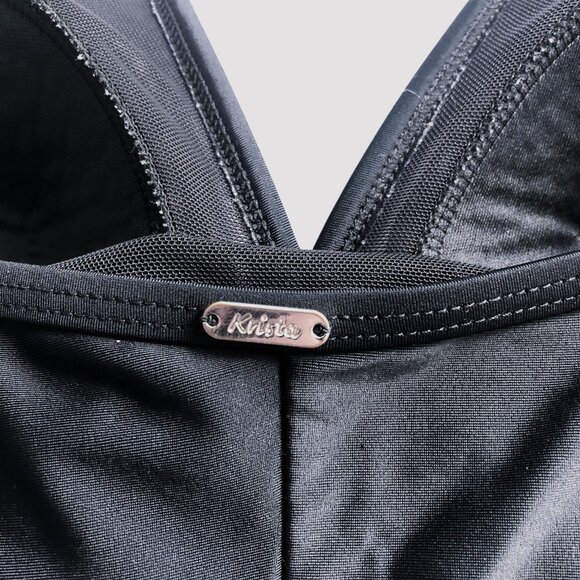 Krista Swimwear Black One-piece Bathing Suit - Picture 7 of 7
